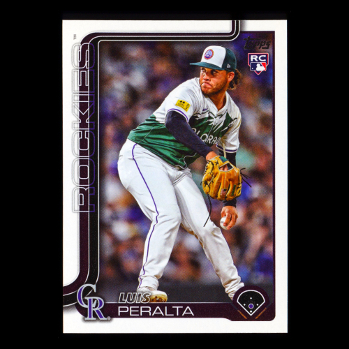 Luis Peralta RC 2025 Topps Rookie Rockies