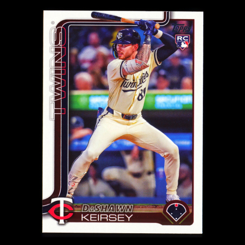 DaShawn Keirsey RC 2025 Topps Rookie Twins