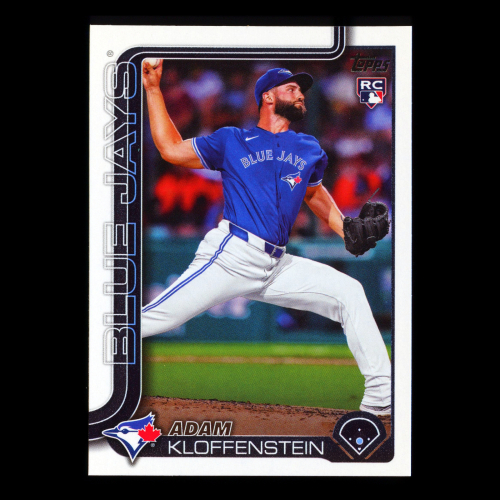 Adam Kloffenstein RC 2025 Topps Rookie Blue Jays