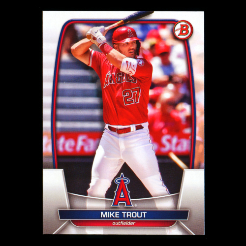 Mike Trout 2023 Bowman Angels