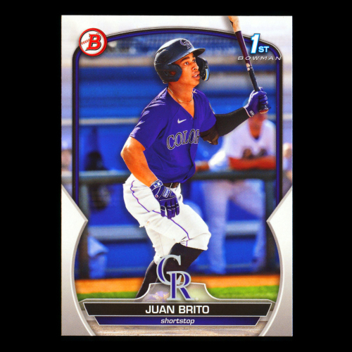 Juan Brito 2023 Bowman Prospects Rockies