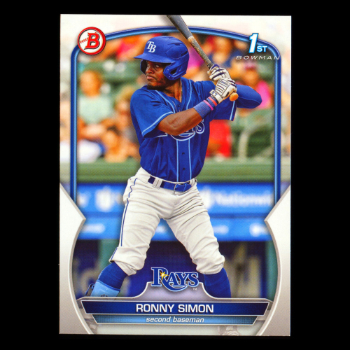 Ronny Simon 2023 Bowman Prospects Rays