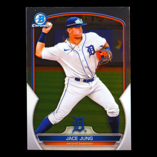 Jace Jung 2023 Bowman Chrome Prospects Tigers