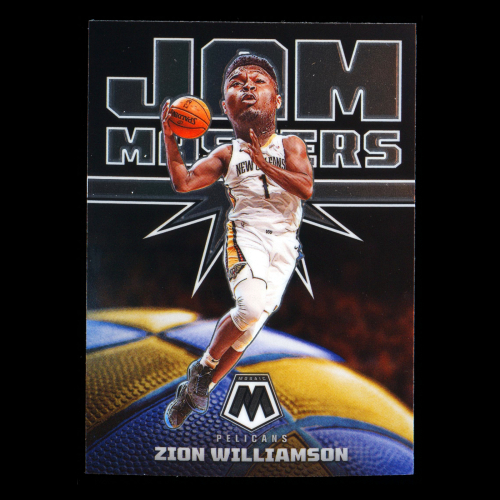 Zion Williamson 2021-22 Panini Mosaic Jam Masters Pelicans