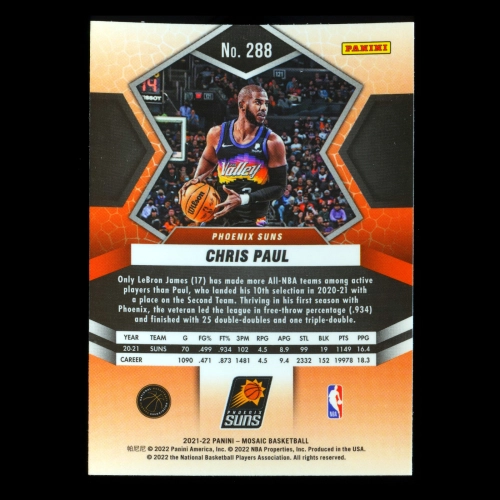 Chris Paul 2021-22 Panini Mosaic  ALL-NBA Suns