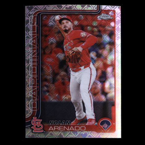 Nolan Arenado 2025 Topps Chrome Logofractor Cardinals