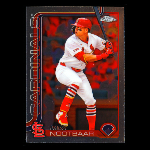 Lars Nootbaar 2025 Topps Chrome Cardinals