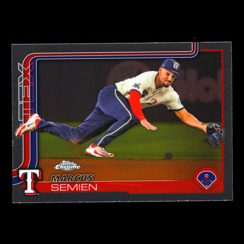 Marcus Semien 2025 Topps Chrome Rangers
