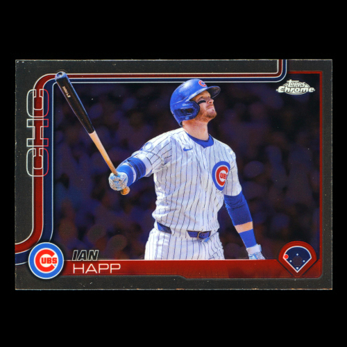 Ian Happ 2025 Topps Chrome Cubs