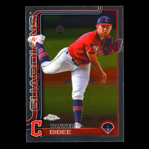 Tanner Bibee 2025 Topps Chrome Guardians