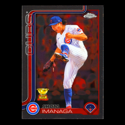 Shota Imanaga 2025 Topps Chrome All-Star Rookie Cubs