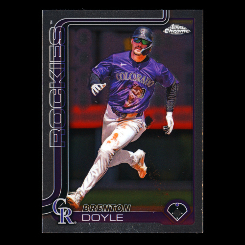 Brenton Doyle 2025 Topps Chrome Rockies