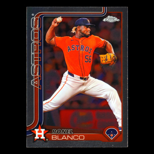 Ronel Blanco 2025 Topps Chrome Astros