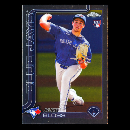 Jake Bloss RC 2025 Topps Chrome Rookie Blue Jays