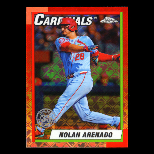 Nolan Arenado 2025 Topps Chrome Logofractor '90 Topps Cardinals