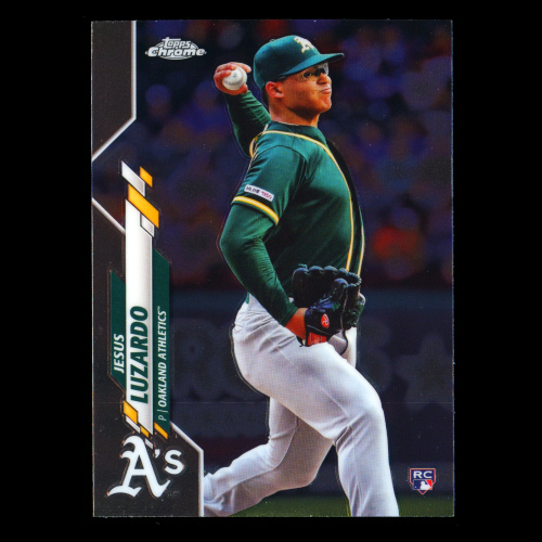 Jesus Luzardo RC 2020 Topps Chrome Rookie Athletics
