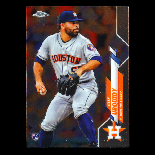 Jose Urquidy RC 2020 Topps Chrome Rookie Astros