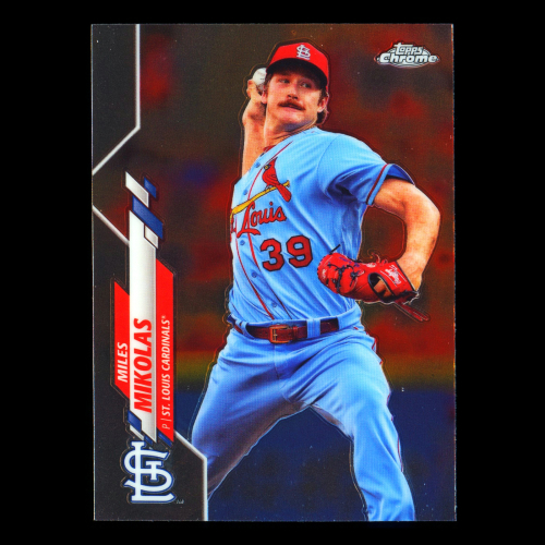 Miles Mikolas 2020 Topps Chrome Cardinals