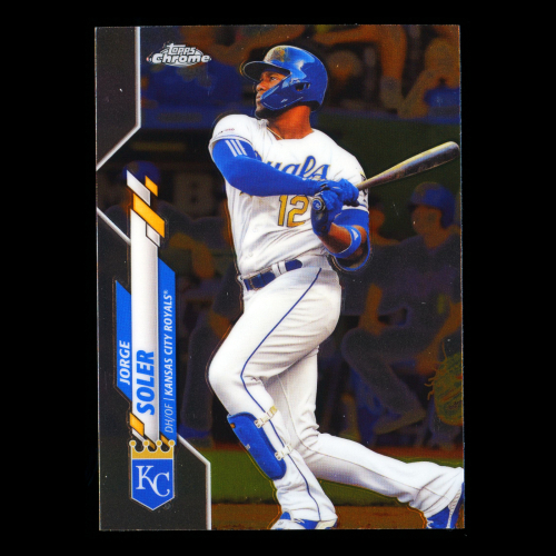 Jorge Soler 2020 Topps Chrome Royals