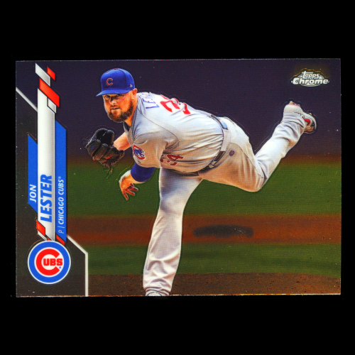 Jon Lester 2020 Topps Chrome Cubs