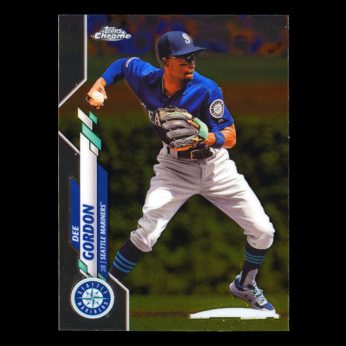 Dee Gordon 2020 Topps Chrome Mariners