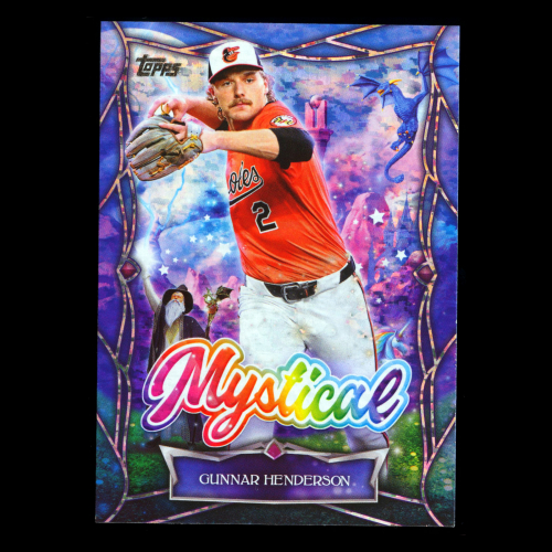 Gunnar Henderson 2025 Topps Update Mystical Orioles