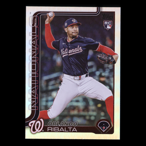 Orlando Ribalta RC 2025 Topps Update Rainbow Foil Rookie Nationals