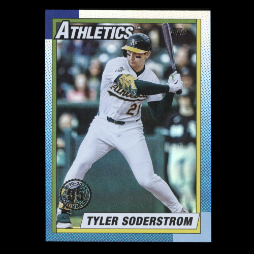 Tyler Soderstrom 2025 Topps Update '90 Topps Athletics