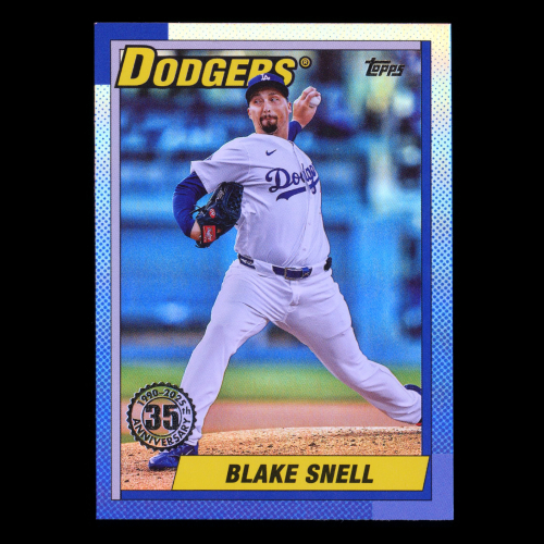 Blake Snell 2025 Topps Update '90 Topps Dodgers
