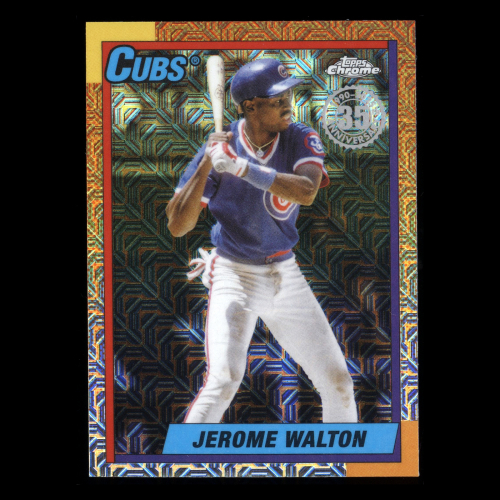 Jerome Walton 2025 Topps Update '90 Topps Silver Pack Chrome Cubs