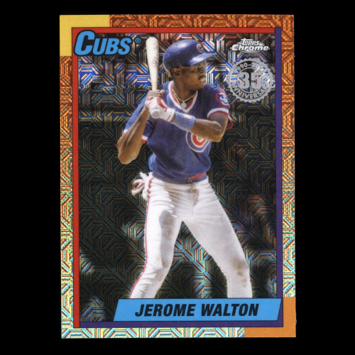 Jerome Walton 2025 Topps Update '90 Topps Silver Pack Chrome Cubs
