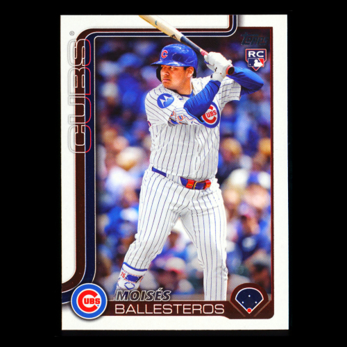 Moiss Ballesteros RC 2025 Topps Update Rookie Cubs