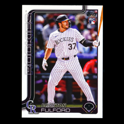 Braxton Fulford RC 2025 Topps Update Rookie Rockies