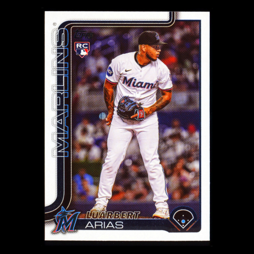 Luarbert Arias RC 2025 Topps Update Rookie Marlins