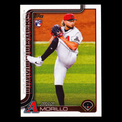 Juan Morillo RC 2025 Topps Update Rookie Diamondbacks
