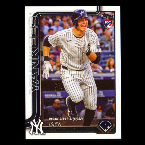 Ben Rice 2025 Topps Update Rookie Debut Yankees