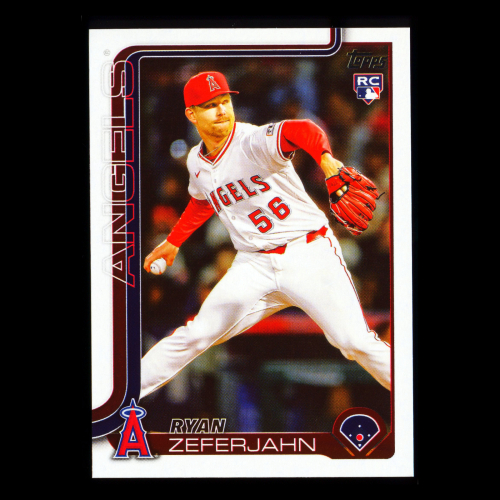 Ryan Zeferjahn RC 2025 Topps Update Rookie Angels