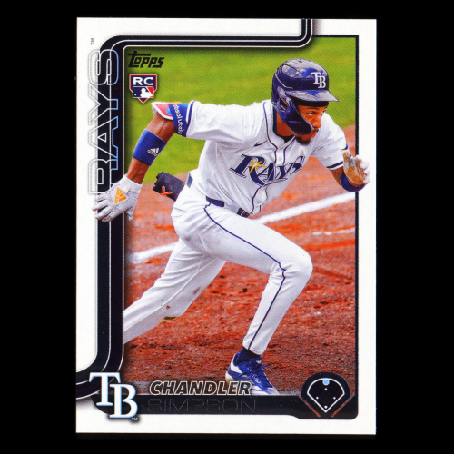 Chandler Simpson RC 2025 Topps Update Rookie Rays
