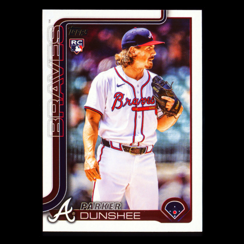Parker Dunshee RC 2025 Topps Update Rookie Braves