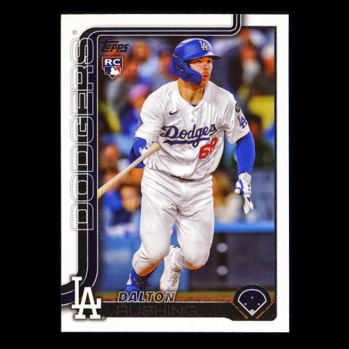 Dalton Rushing RC 2025 Topps Update Rookie Dodgers
