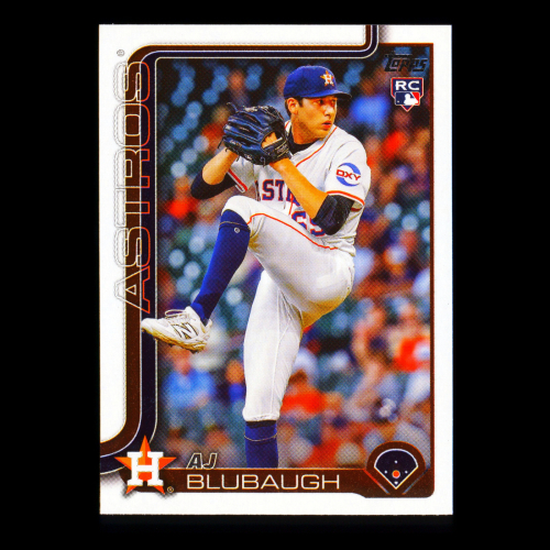 AJ Blubaugh RC 2025 Topps Update Rookie Astros