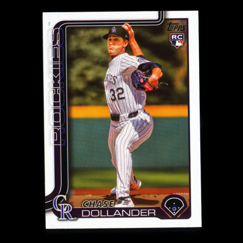 Chase Dollander RC 2025 Topps Update Rookie Rockies