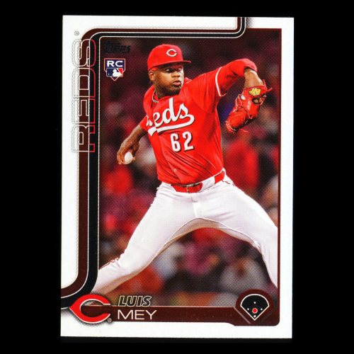 Luis Mey RC 2025 Topps Update Rookie Reds
