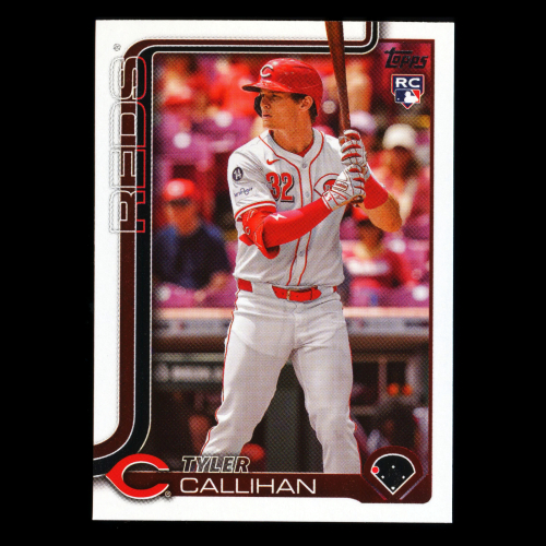 Tyler Callihan RC 2025 Topps Update Rookie Reds