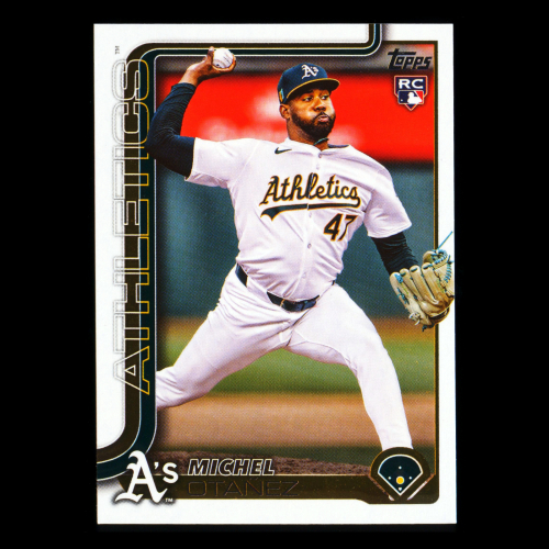 Michel Otaez RC 2025 Topps Update Rookie Athletics