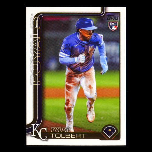 Tyler Tolbert RC 2025 Topps Update Rookie Royals