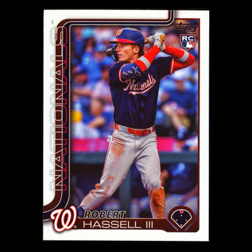 Robert Hassell III RC 2025 Topps Update Rookie Nationals