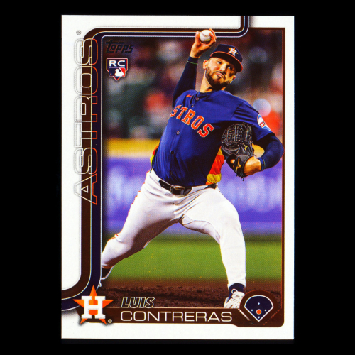 Luis Contreras RC 2025 Topps Update Rookie Astros