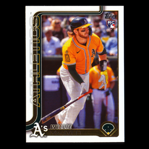 Willie MacIver RC 2025 Topps Update Rookie Athletics