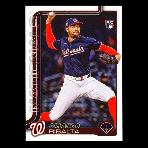 Orlando Ribalta RC 2025 Topps Update Rookie Nationals